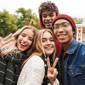 Treatment with Spark allows for an increased self-confidence over wearing traditional braces